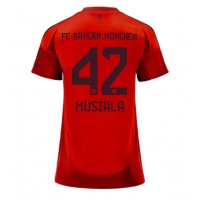 Camiseta Bayern Munich Jamal Musiala #42 Primera Equipación para mujer 2024-25 manga corta